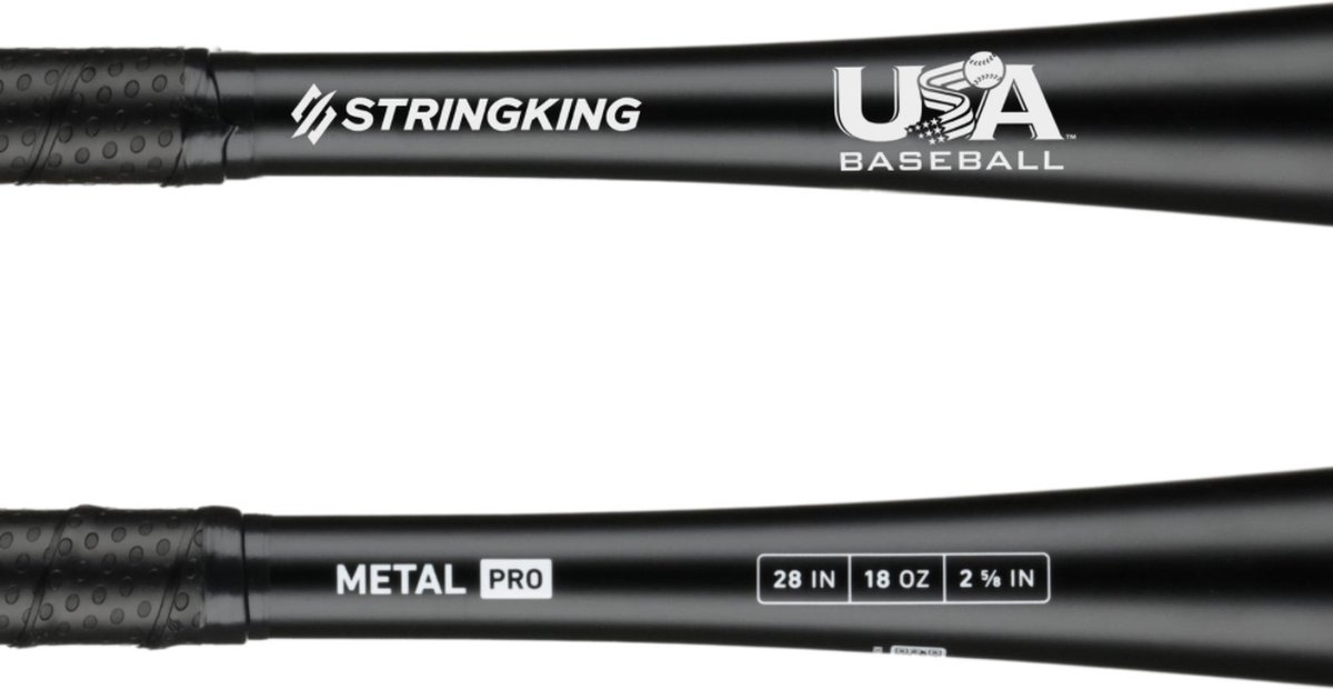 Stringking Baseball Bat Metal Pro USA 10