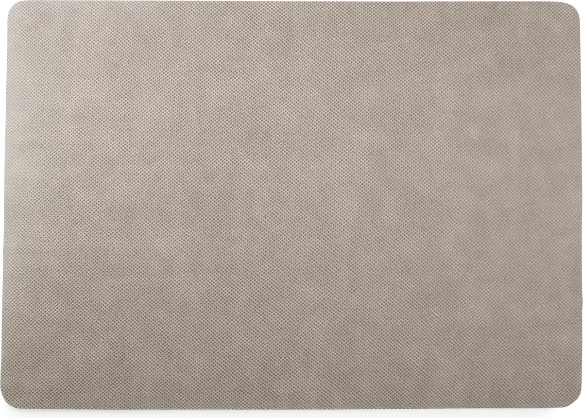 BonBistro Placemat 43x30cm structuur beige Layer (Set van 4)