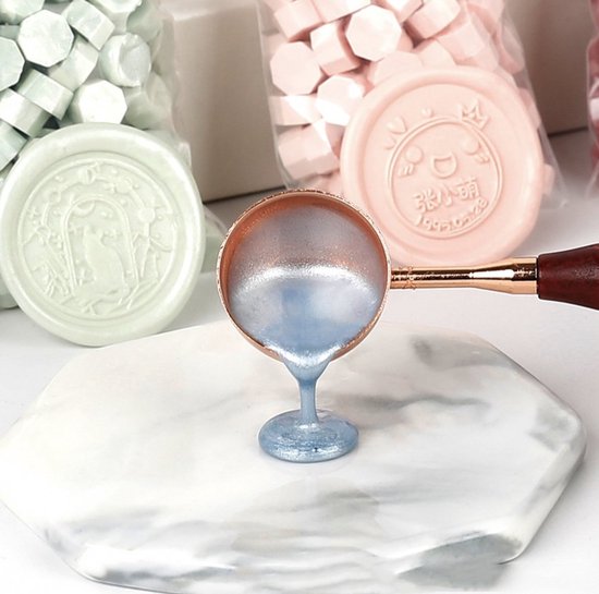 Pentagramtree 10 stks Volledig Transparante Lijm Wax Seal Sticks met Doos voor Wax Stempel Sealing, Perfect voor Kaarten, Enveloppen, Uitnodigingen, Wijn Pakketten, Brieven