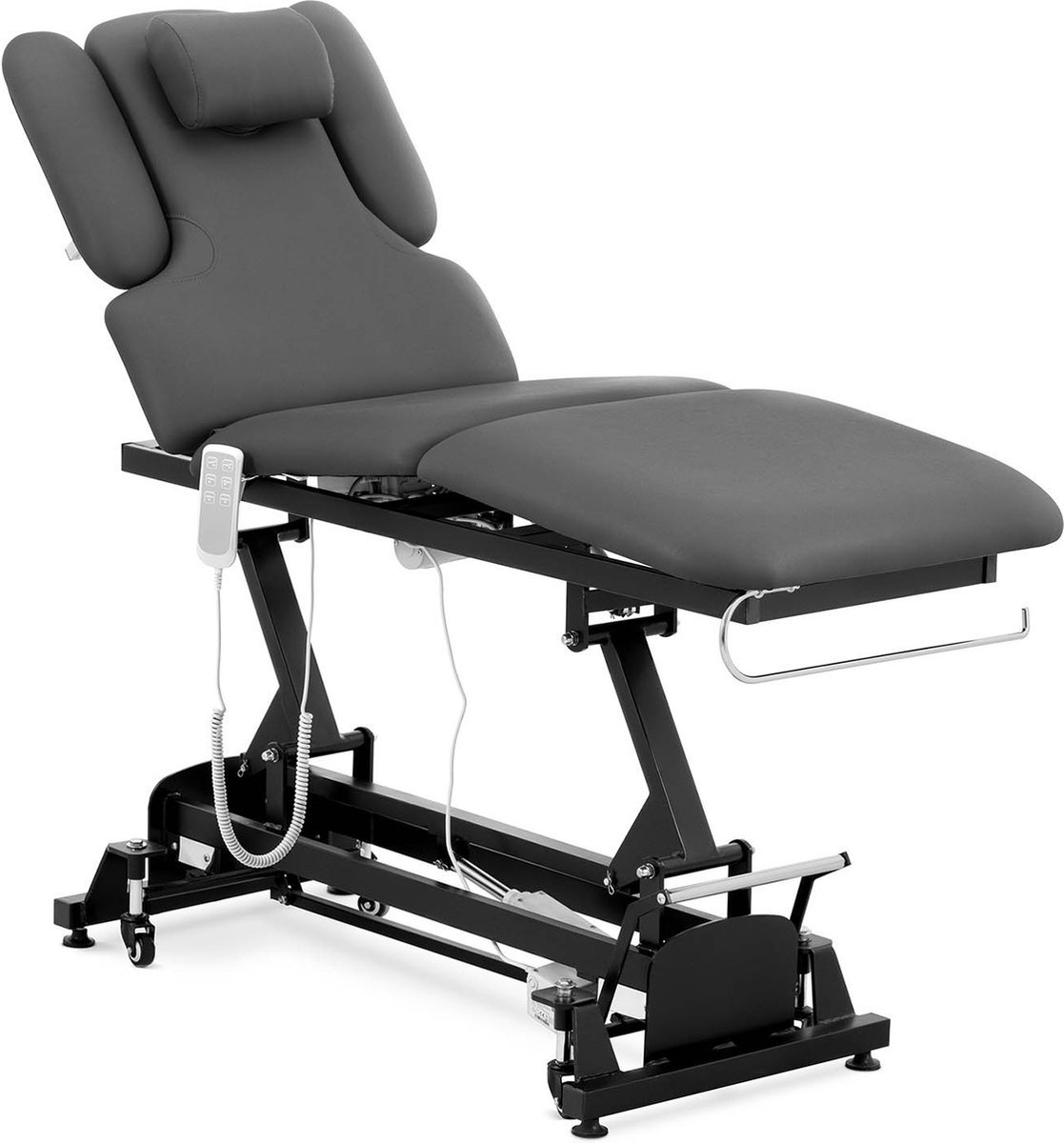 Goedkoopste physa - Massagetafel - 3 motoren - 250 kg - zwart / grijs