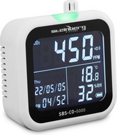 Steinberg Systems - CO2-meter - 400 - 6000 ppm - incl. temperatuur en vochtigheid