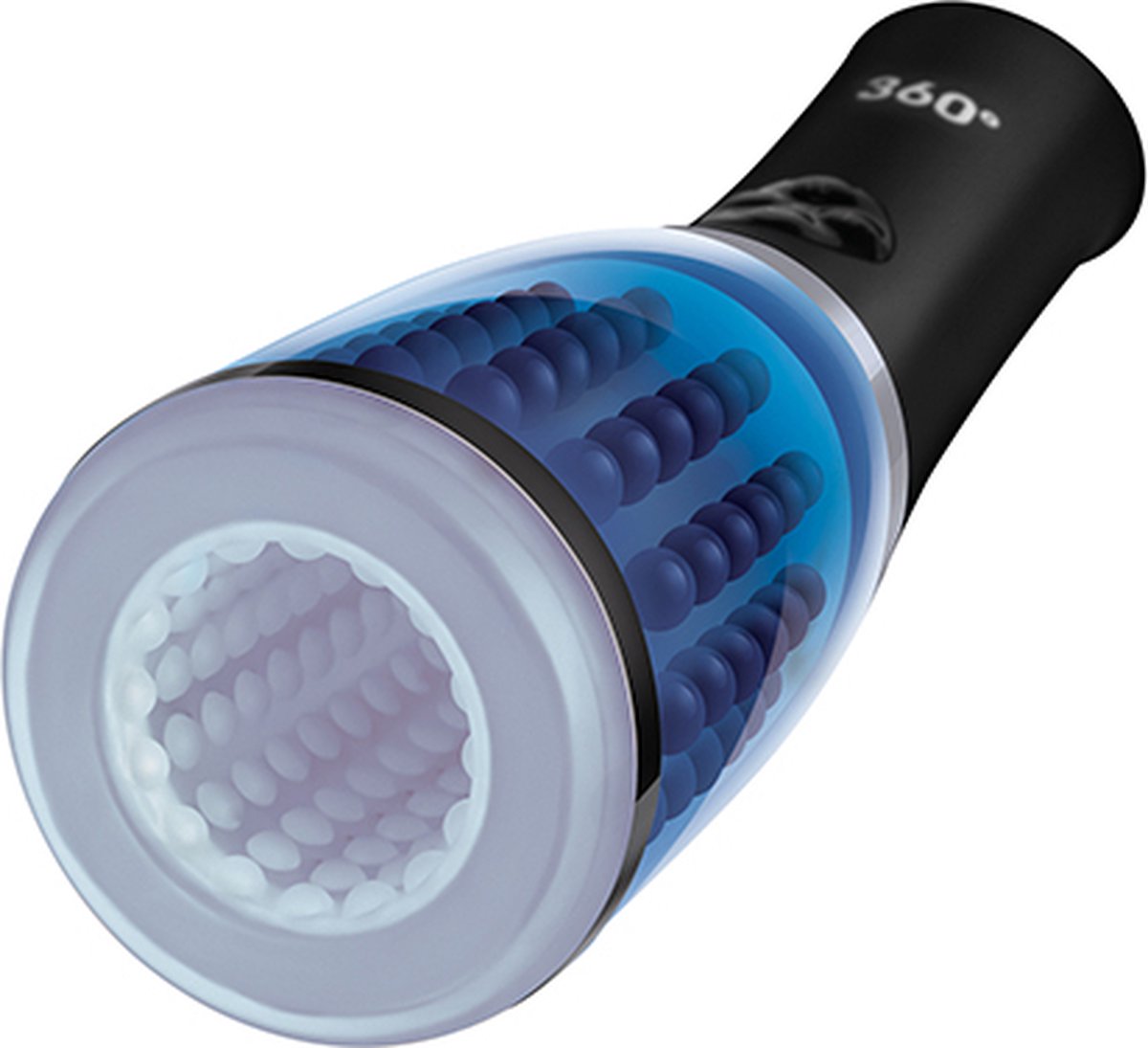 Zolo 360 Rotating Male Stimulator Black