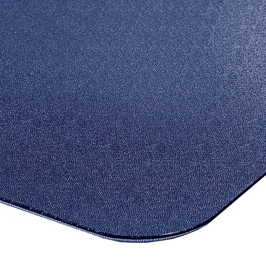 Vloerbeschermingsmat Voor Bureaustoel – Paars, 114x150 Cm, Polypropyleen, 1,9 Mm, Geschikt Voor Vloerverwarming En Harde Vloeren