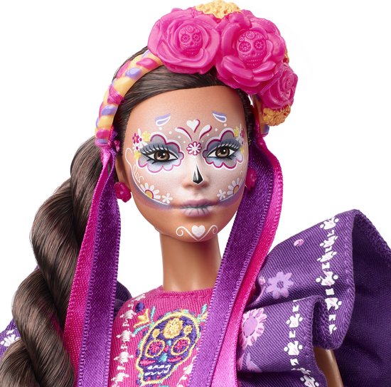 Barbie Signature Dag Van De Dode Pop Veelkleurig - Dia de Muertos - 2022 van Barbie — afbeelding 3