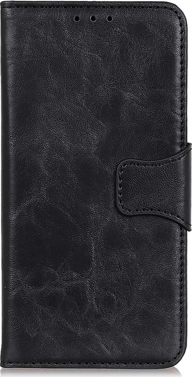 Shop4 - Oppo Find X5 Pro Hoesje - Wallet Case met Pasjeshouder Cabello Zwart