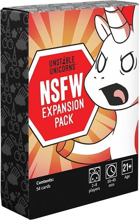 Unstable Unicorns NSFW Expansion - Engelstalig Kaartspel