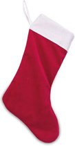 ARTYFETES - Rode en witte katoenen kerst sok