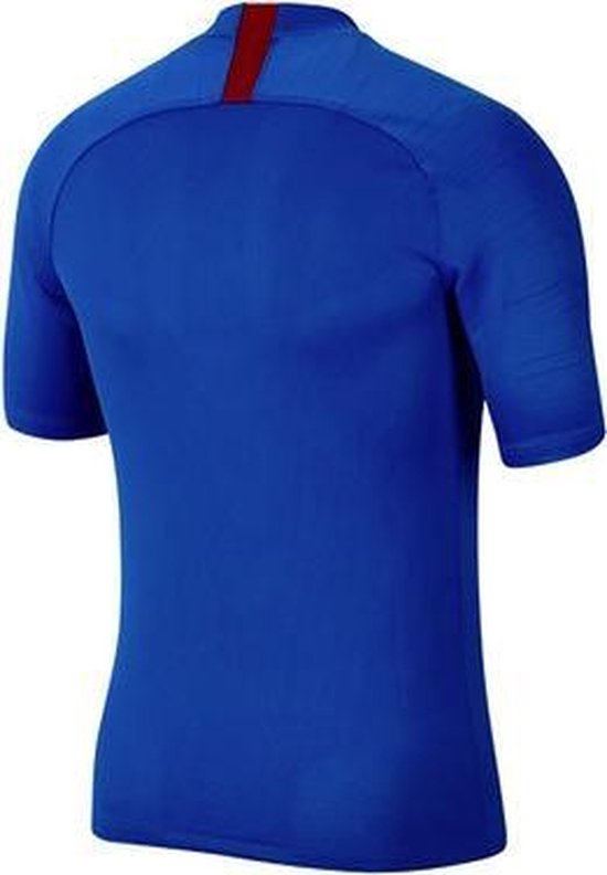 Nike FC Barcelona Breathe Strike 2019 2020 trainingsshirt heren blauw rood bol