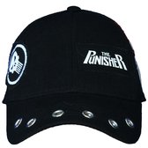 The Punisher Grunge Cap Pet met Patches - Officiële Merchandise
