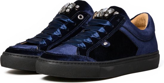 schotel Schrijf een brief Absorberen KUNOKA KATE 1.1C Blue - Sneakers Dames - maat 37 - Zwart Blauw | bol.com