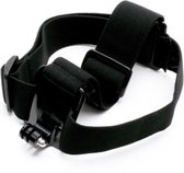 Shop4 - GoPro Max Hoofdband - Elastisch Zwart