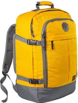 CabinMax Metz Reistas– Handbagage 44L- Rugzak – Schooltas - Backpack 55x40x20cm – Lichtgewicht - Vintage Geel (MZ V-YW)