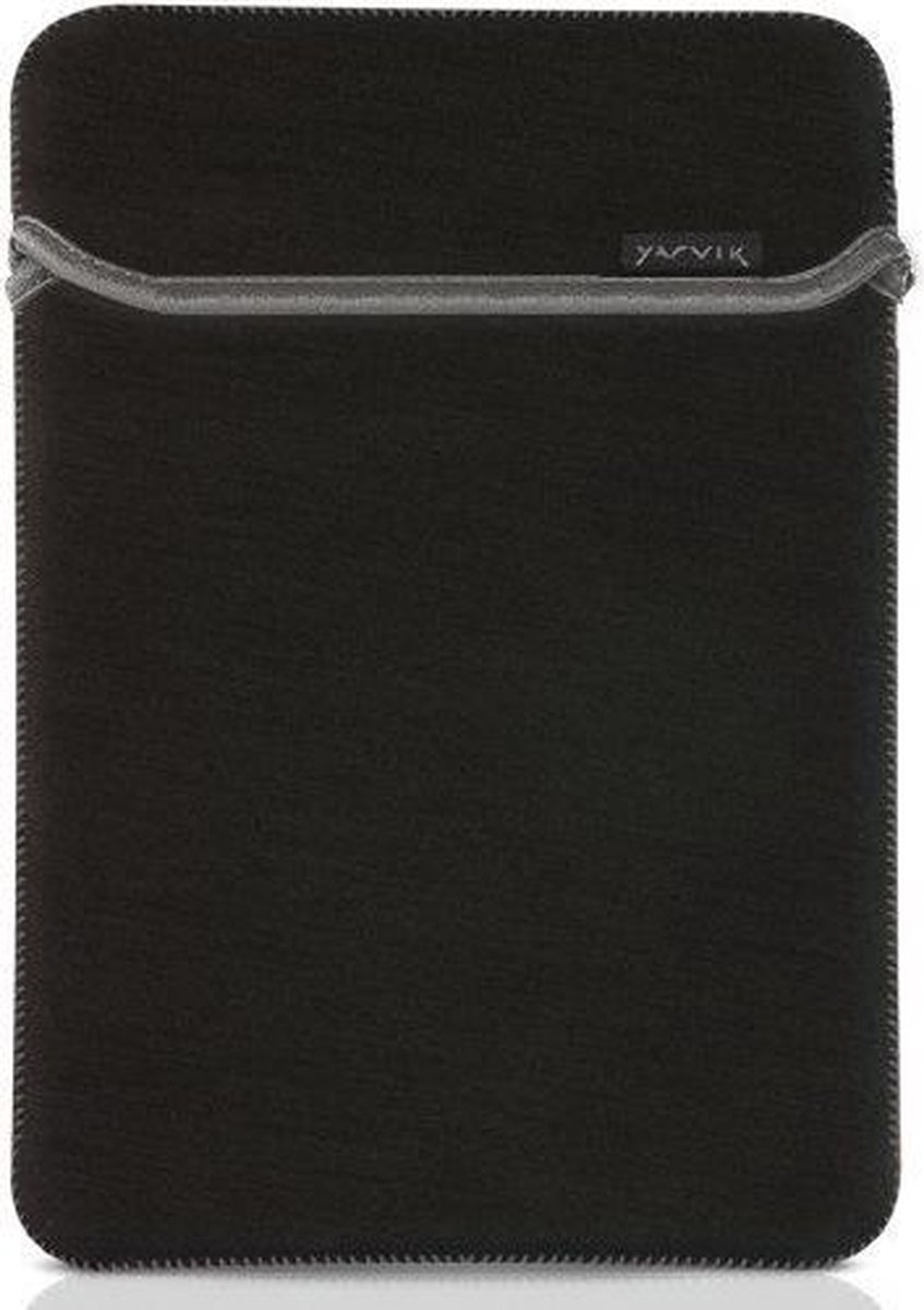 Lenovo Essential Tab Hoes - universele neoprene tablet sleeve - Zwart / Grijs