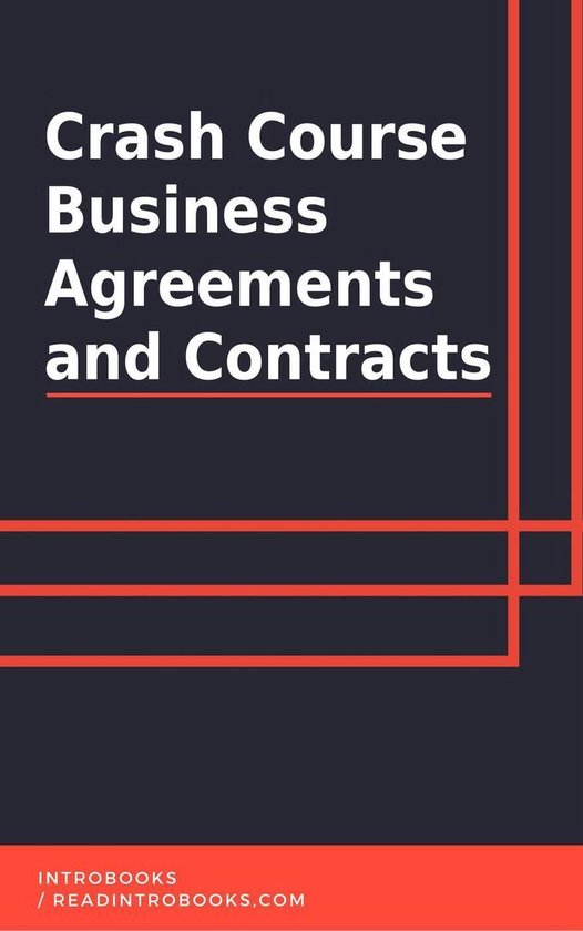 Crash Course Business Agreements and Contracts - cover