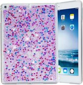 GadgetBay Glitter TPU iPad 2017 2018 Hoes - Paars