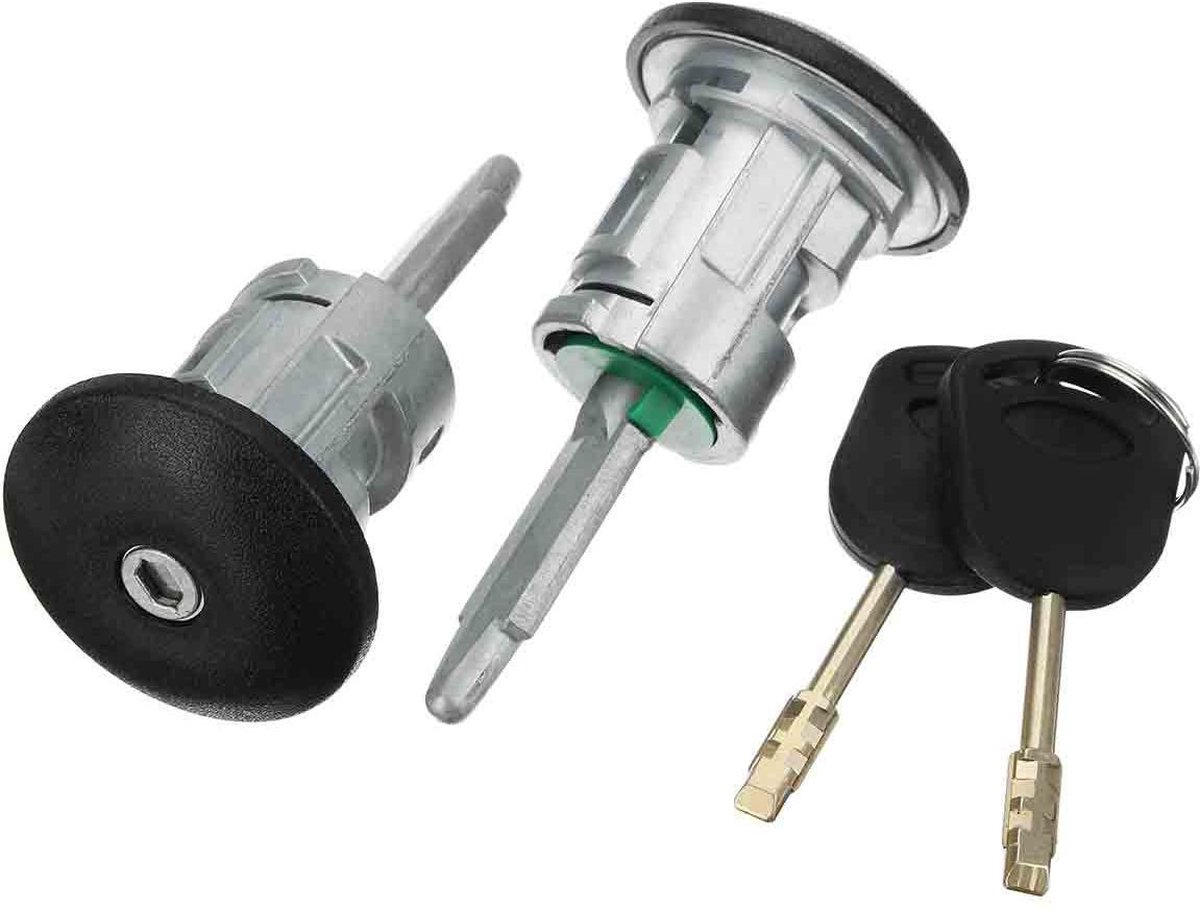 Deurslot cilinder en sleutels linksvoor - Volvo Amazon P120-130-220 - 655800