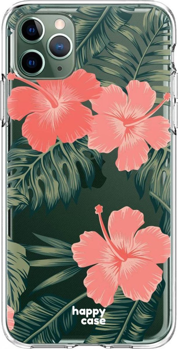 HappyCase iPhone 11 Pro Hoesje Flexibel TPU Tropic Vibe Print