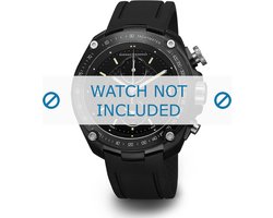 Buddha to Buddha Horlogeband BTB.F.R.CH.04 Rubber Zwart 18mm