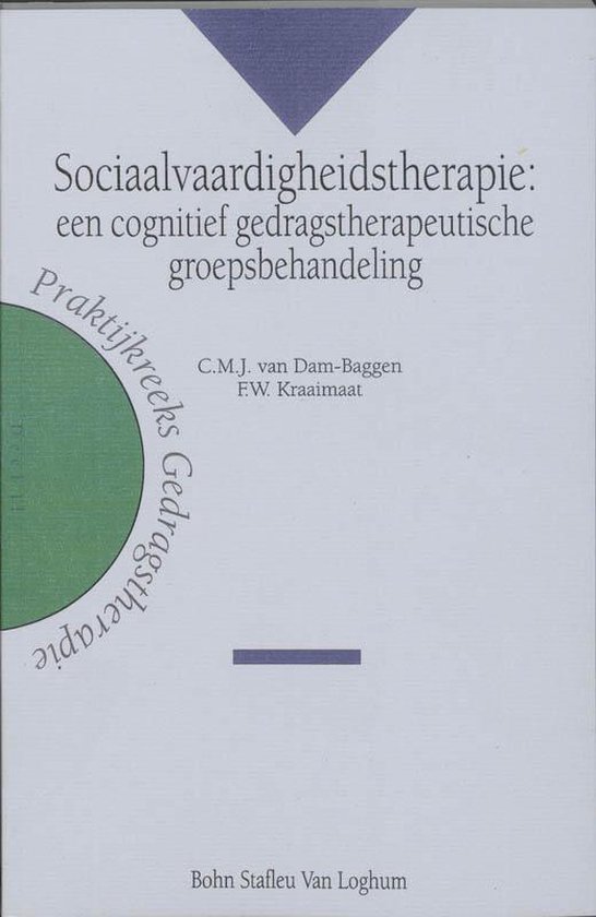Cover van het boek 'Sociaalvaardigheidstherapie / druk 1'