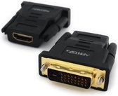AFINTEK - DVI-D (Dual link) naar HDMI 1.4 Female kabel - 5 cm - Zwart