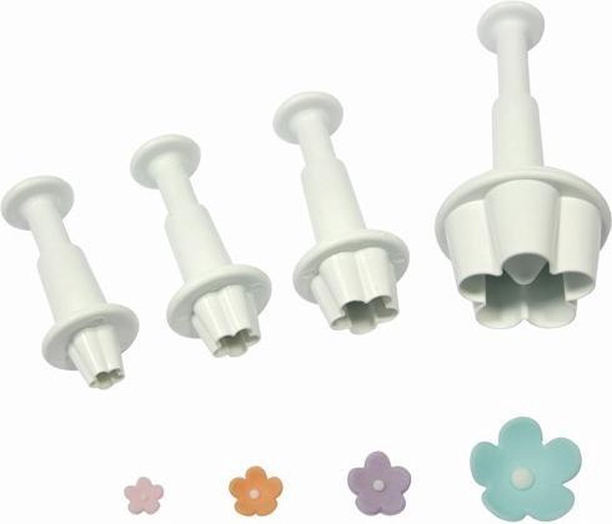 PME Plunger Cutter Bloemen set/4
