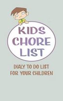 Kids chore list