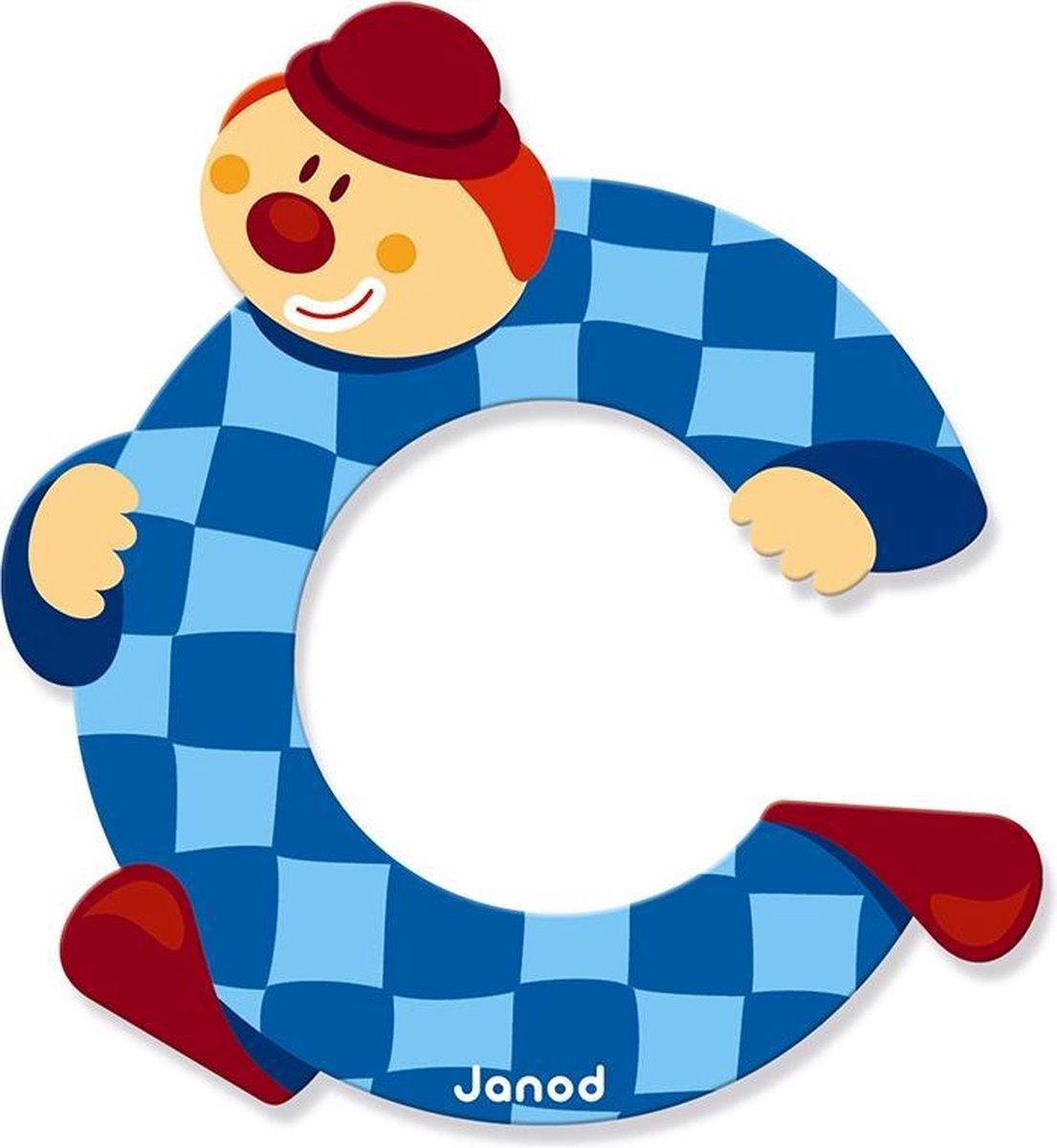 Janod Clown Letter - letter C