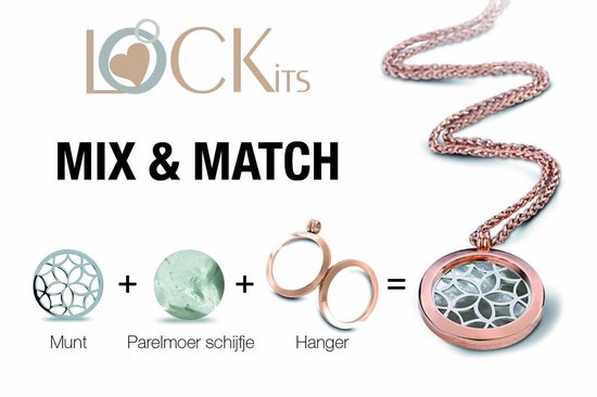 LOCKits 982500536 - Pièce en acier - 25 mm - Dorée