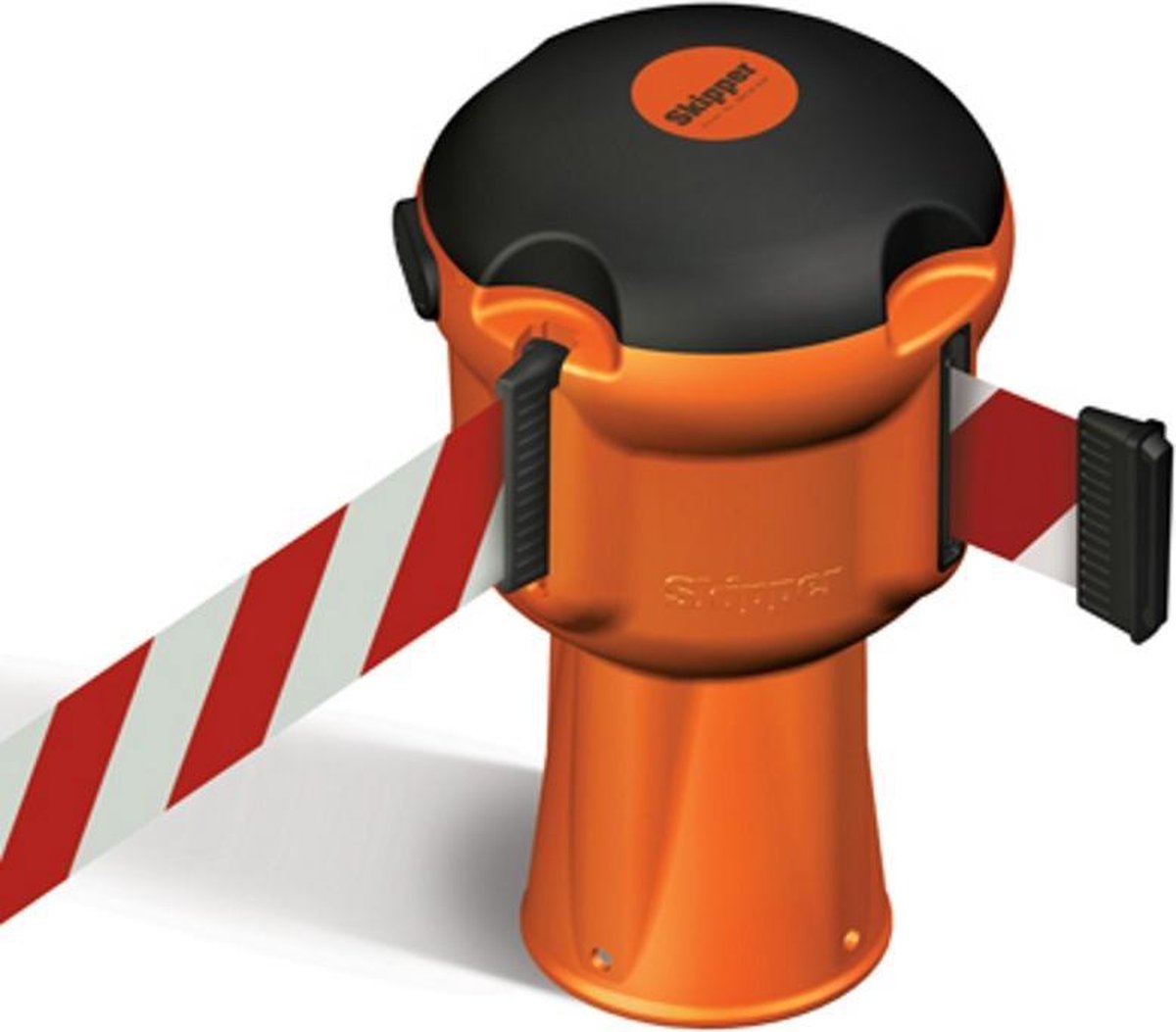 AFZETSYSTEEM SKIPPER met 9 m. Rood/Wit diag. lint