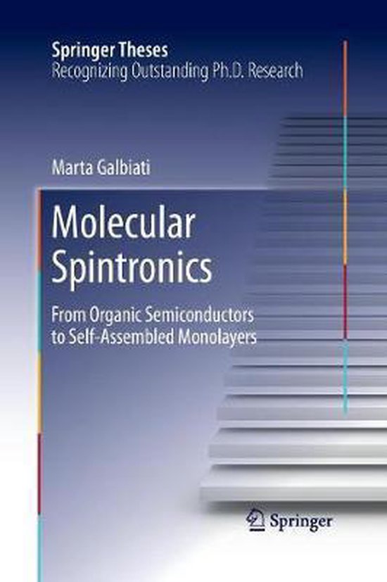 Springer Theses- Molecular Spintronics - cover