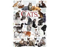 Cobble Hill Katten Citaten - 1000 stukjes