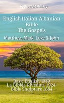 English Italian Albanian Bible - The Gospels - Matthew, Mark, Luke & John