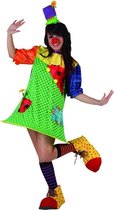 Feestelijke clown outfit voor dames - Volwassenen kostuums