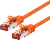 LOGON TCF66F100O netwerkkabel 10 m Cat6a F/UTP (FTP) Oranje