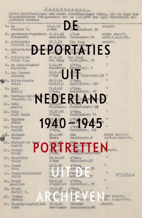 De deportaties uit Nederland 1940-1945 - Guus Luijters | Tiliboo-afrobeat.com