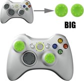 Thumb grips - Controller Thumbgrips - Joystick Cap - Thumbsticks - Thumb Grip Cap geschikt voor Playstation PS4 en Xbox - 2 stuks Groot 8 dots extra grip Groen