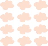 Wolken muurstickers