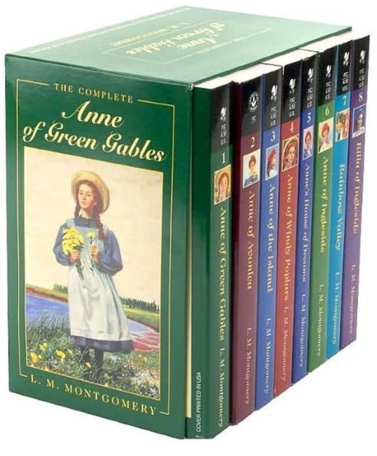 Boek cover Anne of Green Gables Complete 8 Book Box Set van Lucy Maud Montgomery (Paperback)