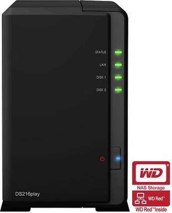 Bon Plan : un NAS Synology DS216Play + 2 HDD de 2 To à 299,99 euros