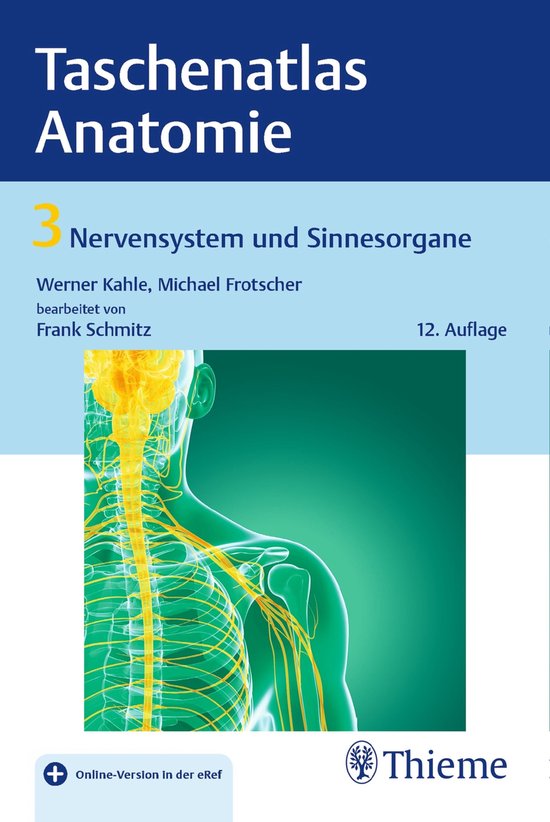 Taschenatlas Anatomie, Band 3: Nervensystem und Sinnesorgane - cover