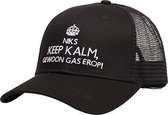 Trucker cap - festival pet - niks keep kalm, gewoon gas erop!