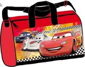 Cars sporttas gymtas rood 37 x 23 x 20 cm - Gymtas zwemtas weekendtasje Disney Cars voor peuters