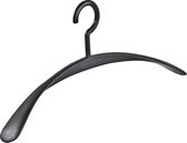 De Kledinghanger Gigant - 16 x Garderobehanger Wing kunststof zwart, 45 cm