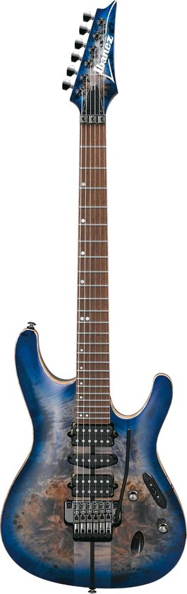 Ibanez Premium S1070PBZ-CLB Cerulean Blue Burst - Elektrische gitaar