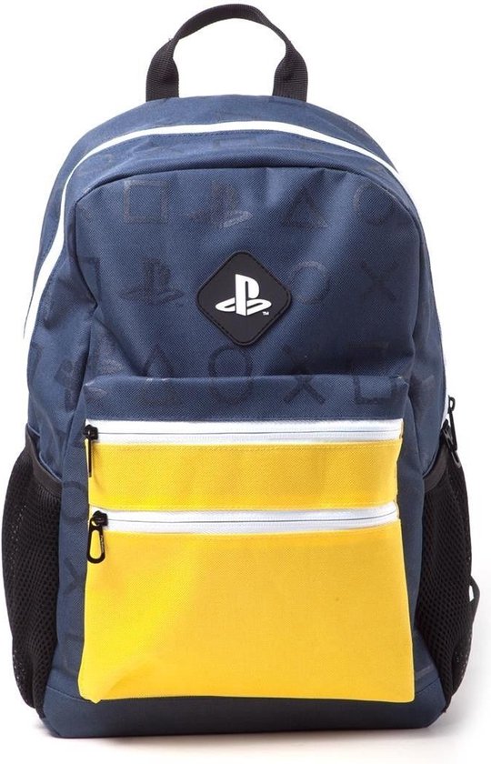 Jim Jam Bags Concepts Sac à dos Playstation 21 litres Blauw/ jaune | bol.com