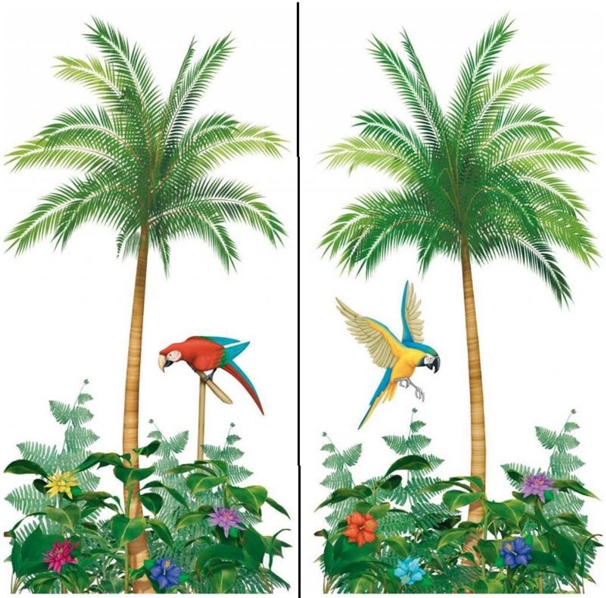RIETHMULLER - Palmboom muur decoratie