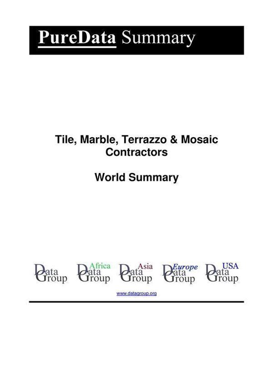 PureData World Summary 1051 - Tile, Marble, Terrazzo & Mosai ... - cover
