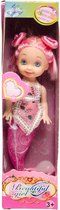 Lg-imports Tienerpop Beautiful Girl Roze Zeemeermin