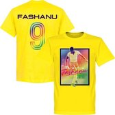 Justin Fashanu T-Shirt - Geel - M