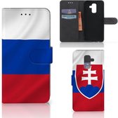 Bookstyle Case Geschikt voor Samsung Galaxy A6 Plus 2018 Slowakije